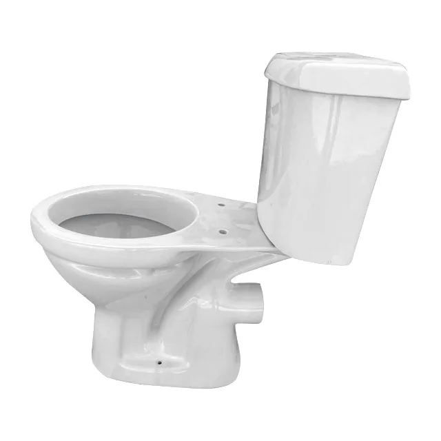 Italian Modern Style Two-Piece Ceramic Modular Bathroom Toilet Seat with WC S Trap & Seat Cover Wall Mounted for Hotel Use