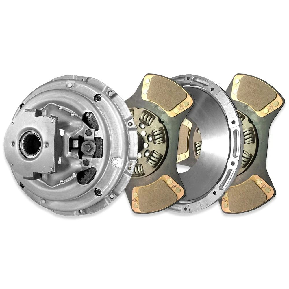 14"x 1-3/4"x10T MANUAL / AUTO ADJUST KIT EMBRAGUE Clutch Assembly 3 Paddle / 8 Spring 107237-22 Clutch Kit