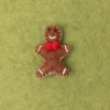 Wool Felt Gingerbread Man Ornament Hanging Christmas Tree Decor