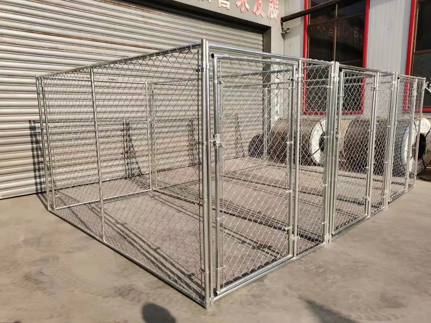 4' X 8' Multiple Pro Full Stall Dog Kennels X4 Buy 4' X 8' Multiple
