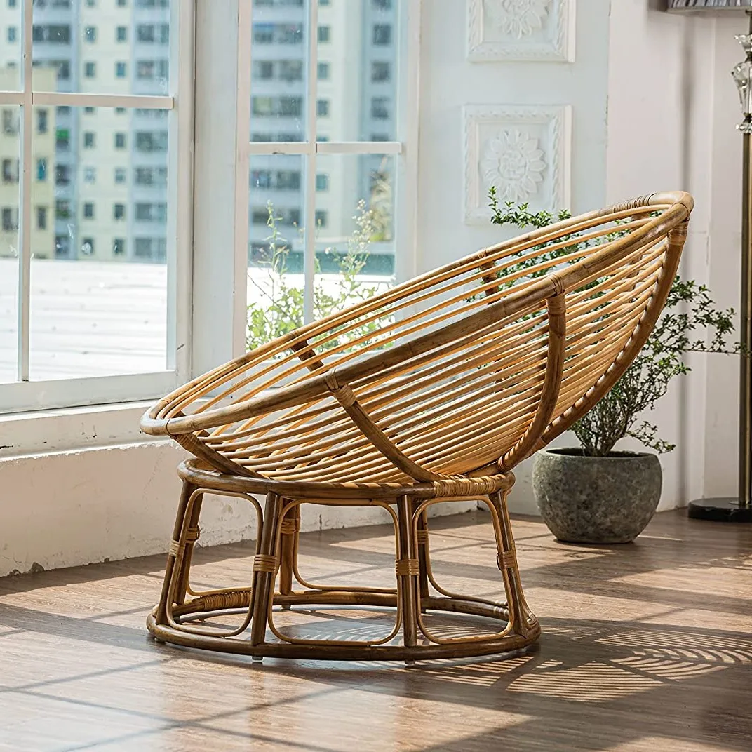 Natural papasan chair cheap frame