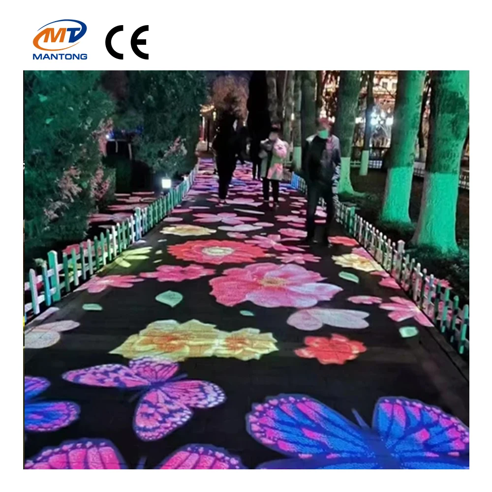 Динамическая Интерактивная напольная проекционная система для детей