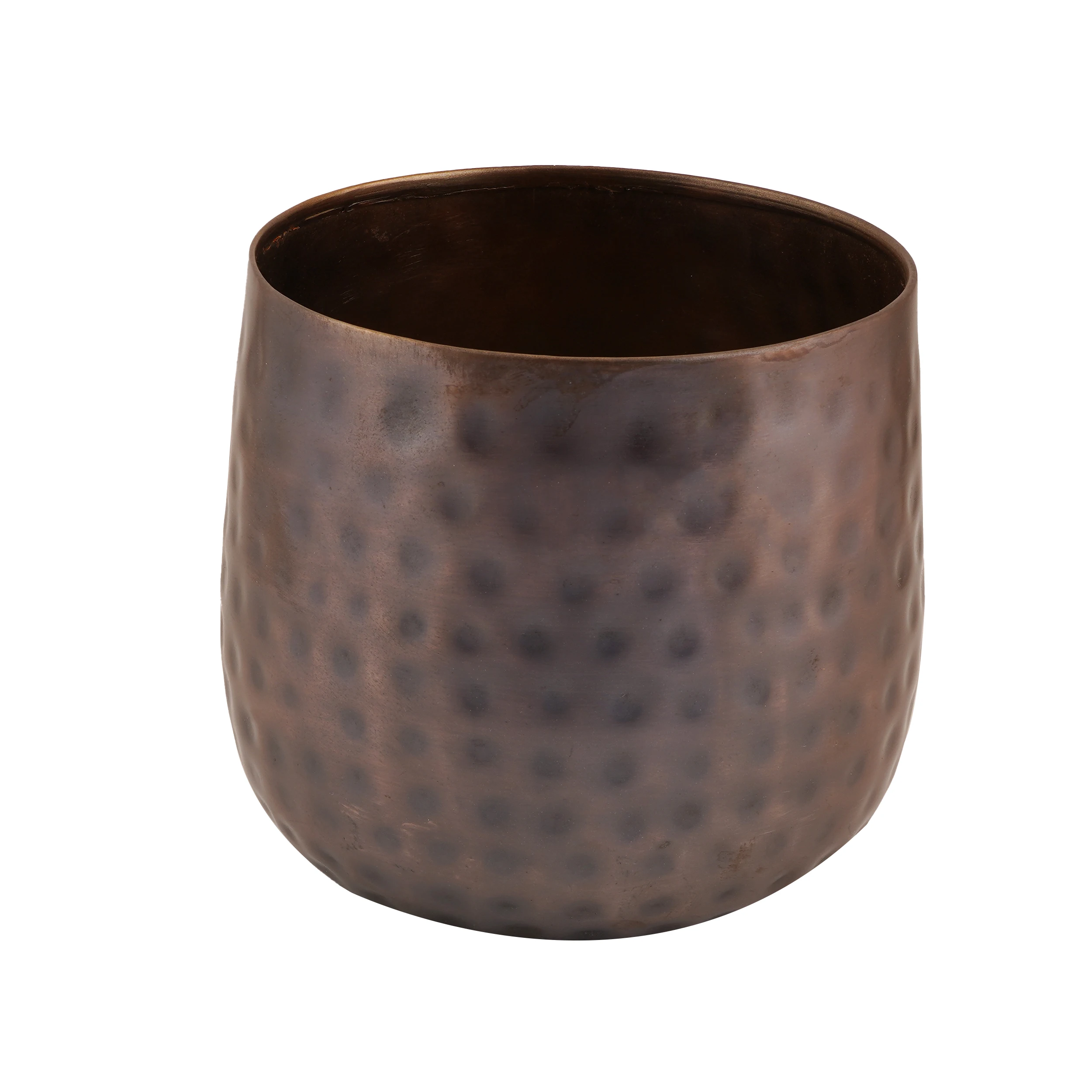 Hammered Metal Designs Flower Vases For Home Decor Living Room Hotel