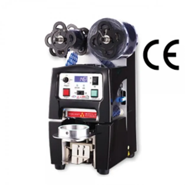 Jiuzhou _ シーリングマシンYF-989バブルティープラスチックカップ