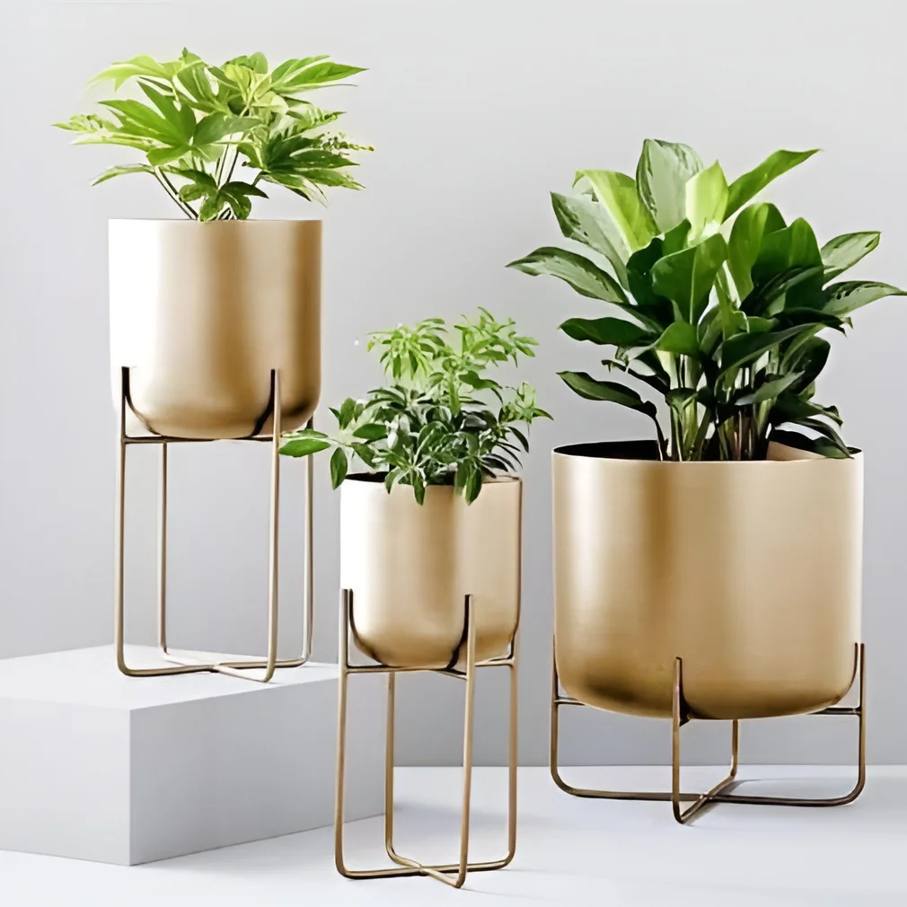 Low Price Contemporary Metal Planters Customized Large Outdoor Garden Planter Corten Steel Iron Planter Box 2024