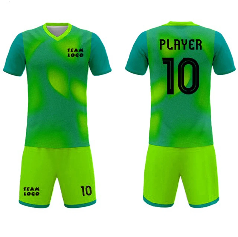 Wholesale Design A Football Team Kit Cheap Soccer Uniforms Set For Team  maillot de foot Sublimation Soccer Wear Printing Football Jersey From  m.