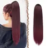Black Ombre Red-Drawstring
