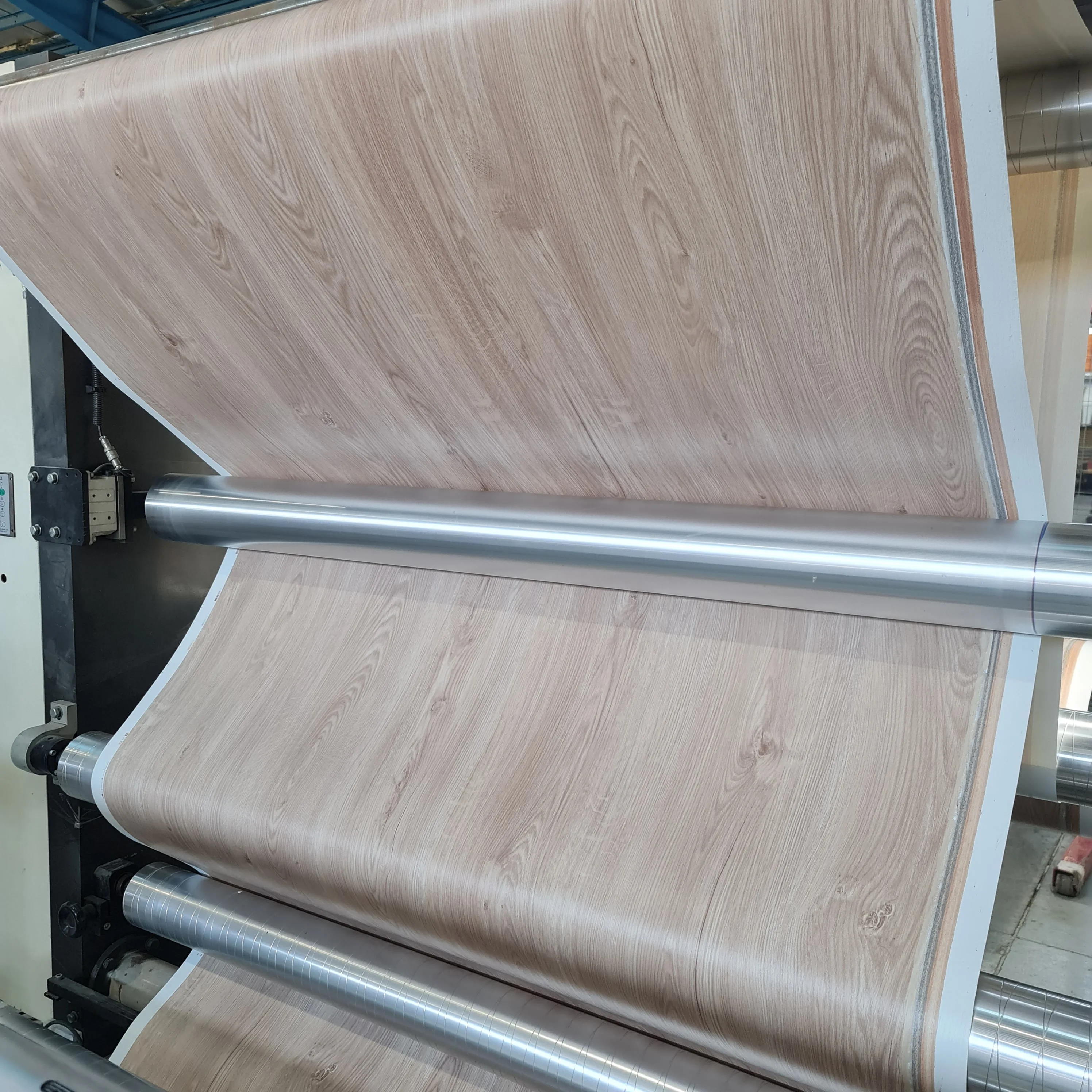 Lamination and Press Rolling PVC Covering Foil for MDF Furniture and Wall Panels Wood Grain Natural Design