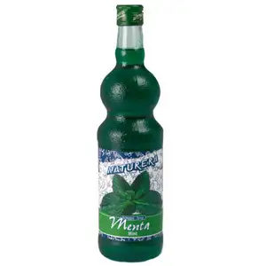 Italian 1Lt Fruit Gold Mint Syrup Refreshing Cocktail Mixer with a Touch of Gold and Mint