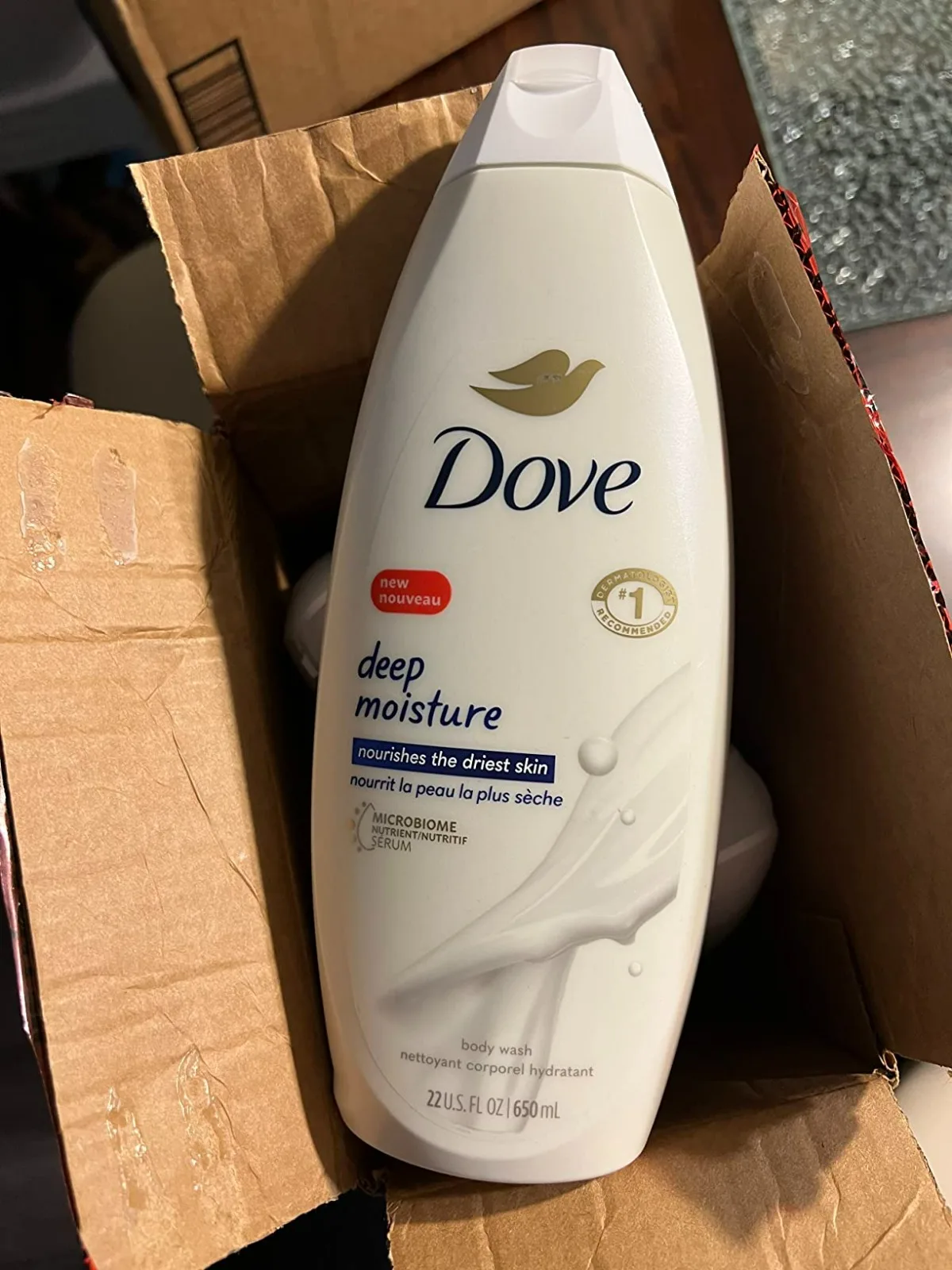 Pack Of 6 Dovedeep Moisture Deeply Nourishing Body Wash 500ml From Usa