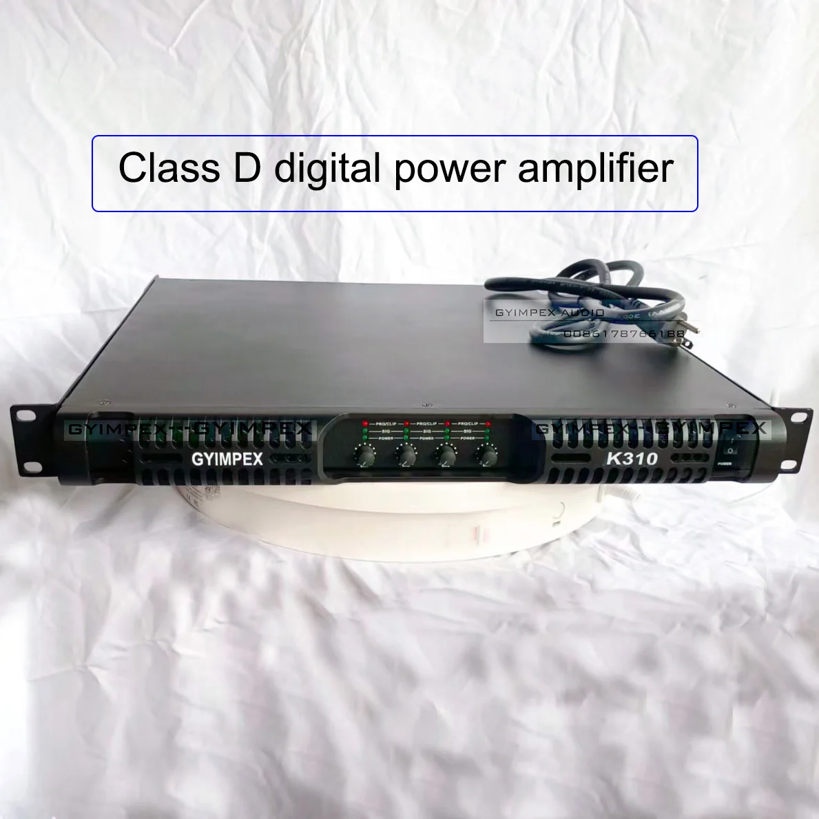 Professional Audio Amplifier K Series 4 Channels Class D Amplifier