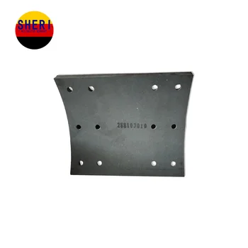 wholesale high performance and best sale use for Kinglong bus 224006019 rear brake lining tail liner chassis part spare