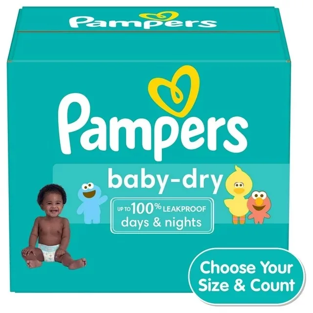 Pampers Easy Ups Bluey Training Pants Toddler Boys Size 3T/4T 124 Count (Select Sizes for More Options)