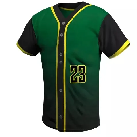 New Custom Men Women Youth Best Button Up Baseball Uniform Shirt ...