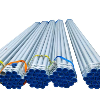 Galvanized Steel Pipe ASTM A53 ERW Carbon Steel Pipe Hot Dipped Galvanized Pipe China Factory