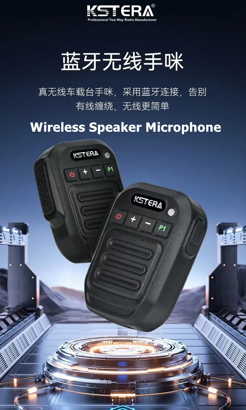 WM500 KBT-M1 IP67 Floating Wireless Speaker Microphone Fit for KENWOOD TK2107 TK3107 TK2000 TK3000 TK-U100 NX-220 NX-320 Radio