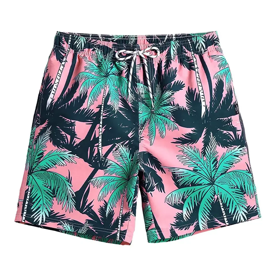 Fabriksgrossist badbyxor för män Snabbtorka strandshorts Högkvalitativa färgglada badkläder sommar badbyxor223_voghion.com