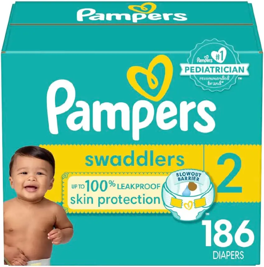 Quality Pampers Baby Dry Nappies/ New Born Baby Diapers Size 2 Size 4