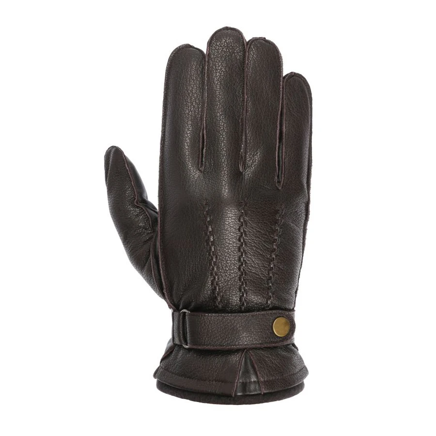 Мужские зимние водонепроницаемые перчатки из натуральной овчины