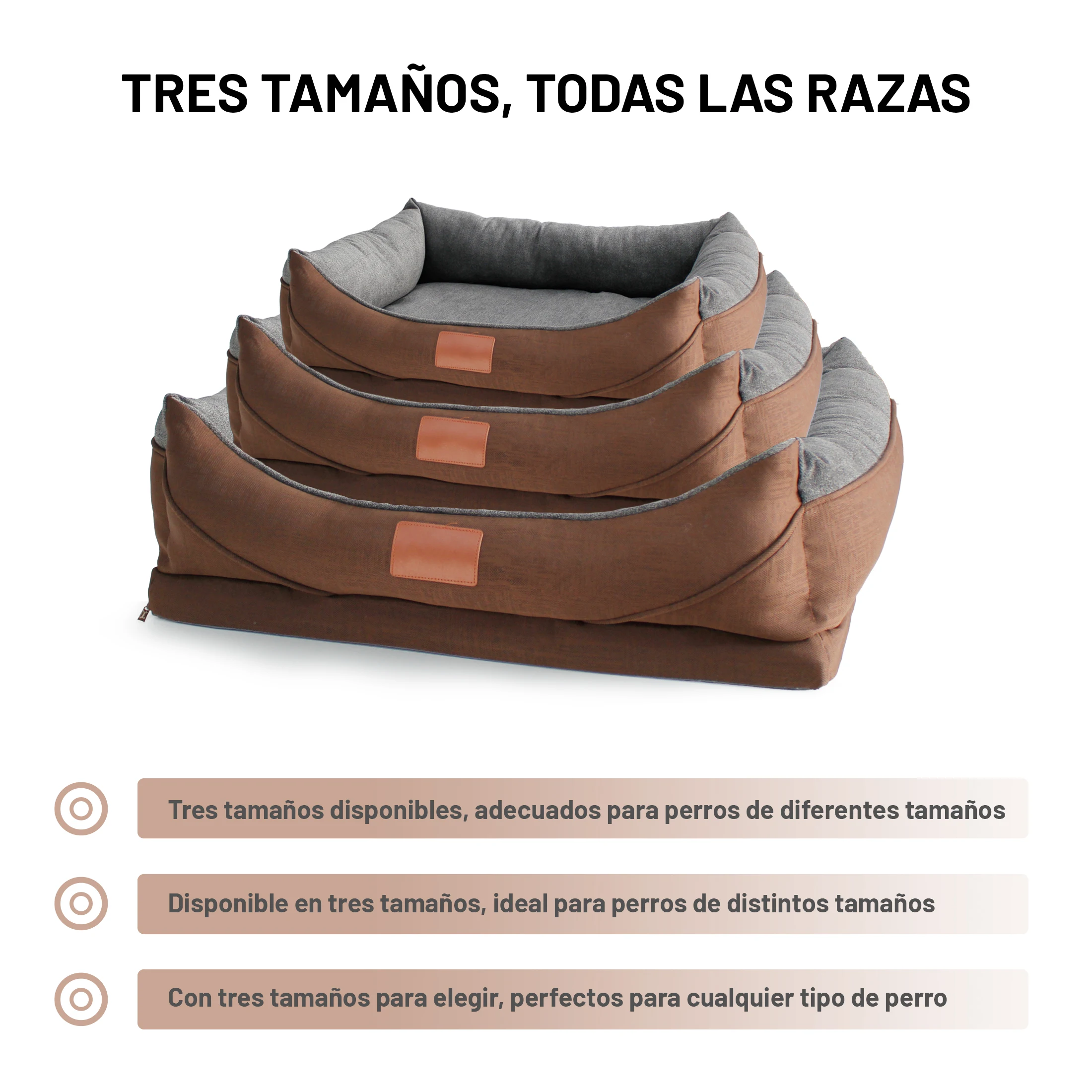 Free Shipping Scratch-Resistant Portable Dog Bed Set Made Spain Sponge Base Soft Filling Mechanical Wash Comfortable Pet