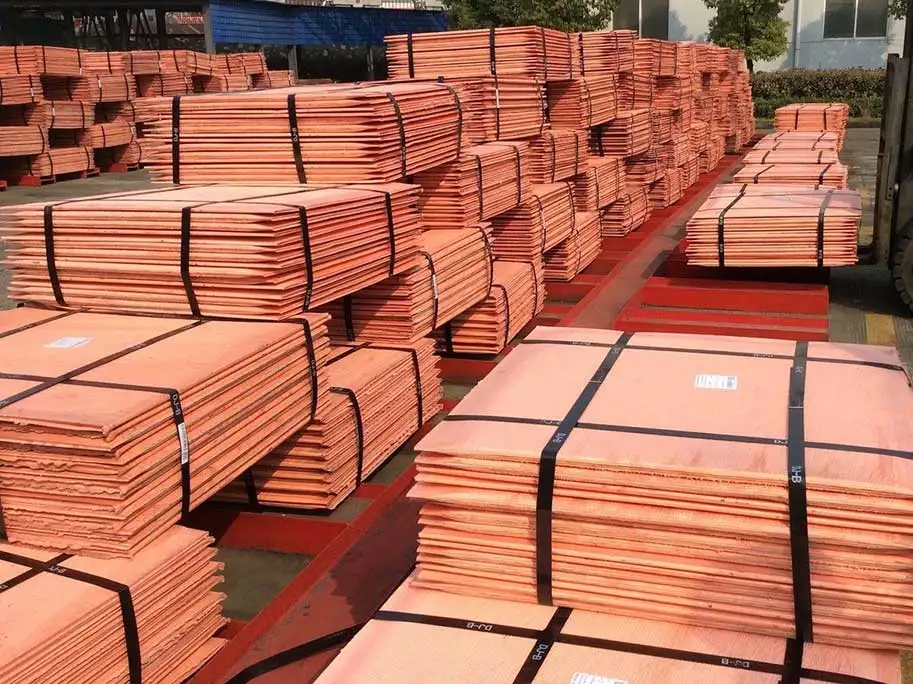 Copper Cathode Pure 99.99% Factory Price Cathode Copper Copper Cathode USA Origin