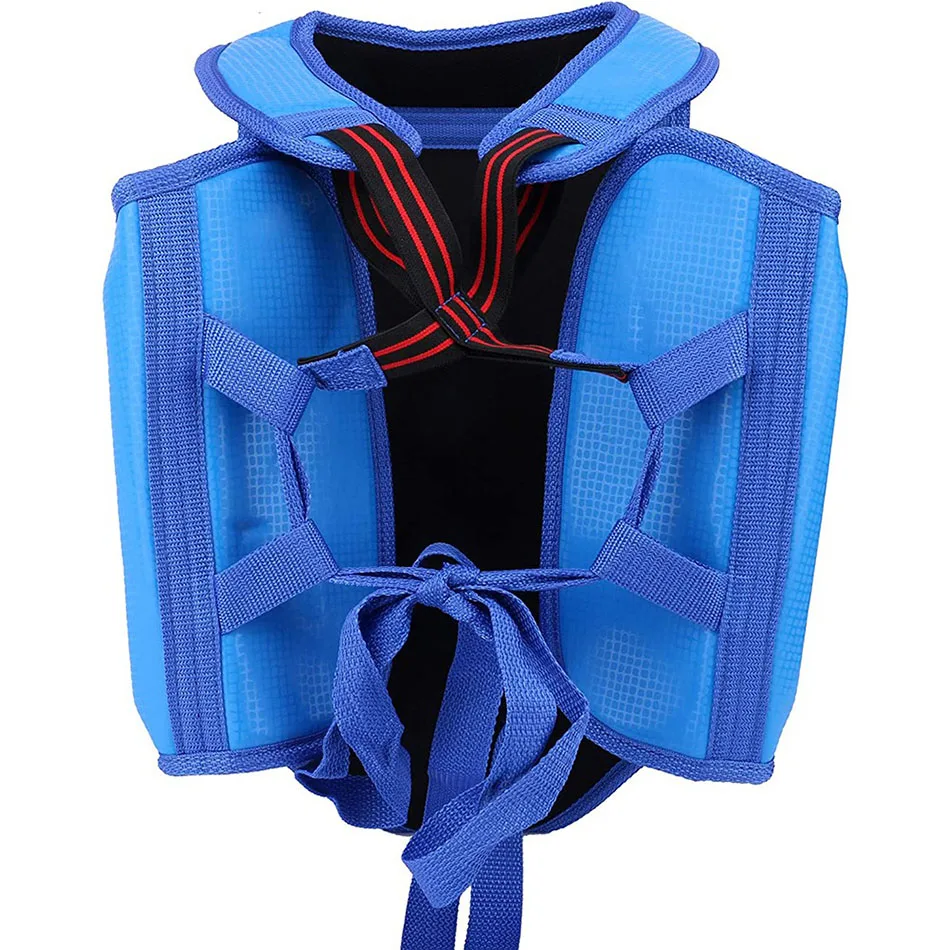 MMA Body Protector Karate Chest Protection with Shield for Kick Boxing and Taekwondo Training Martial Arts Chest Protection