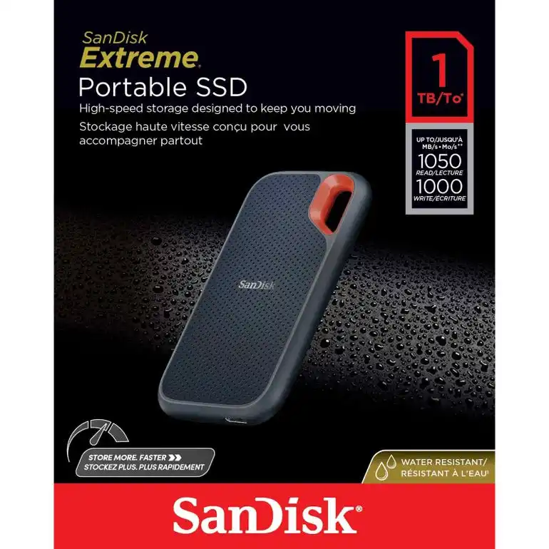 Sandisk E61 Portable SSD - Ultimate Data Storage Backup