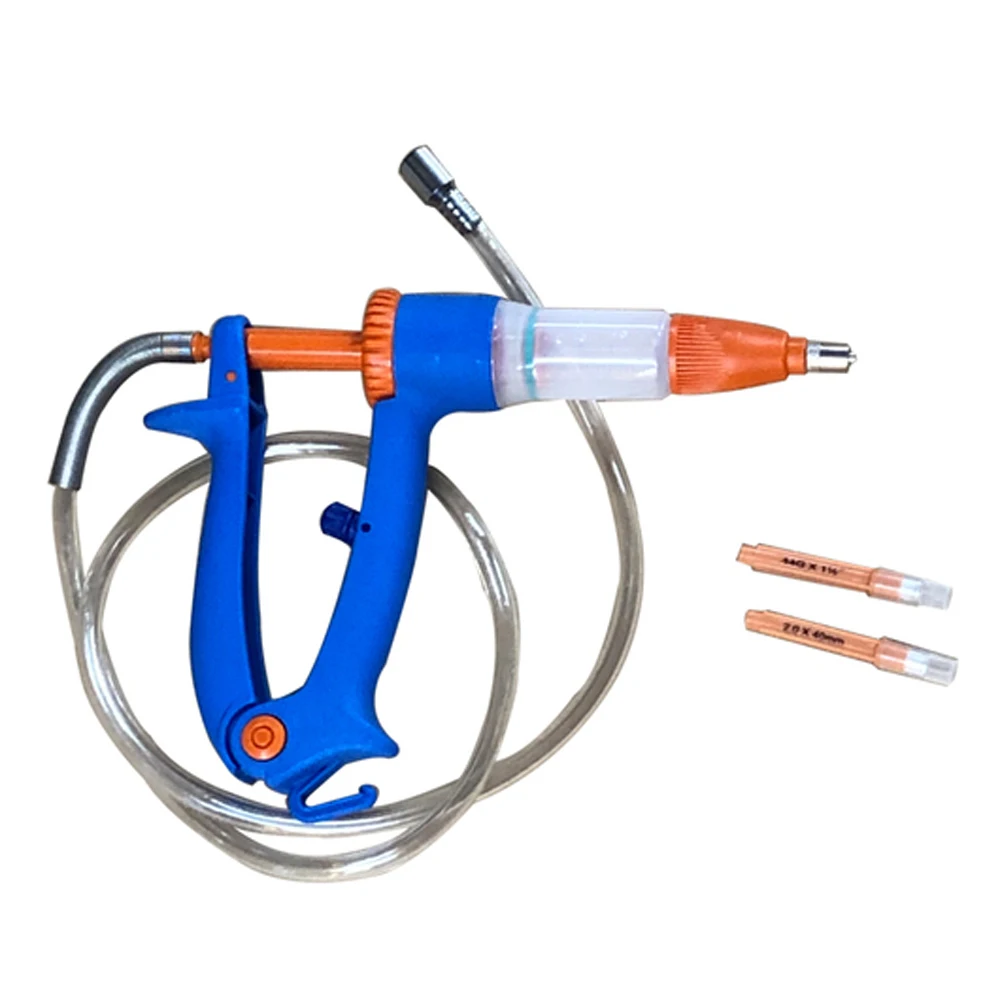 Continuous Feed Marinade Meat Injector Gun Pump With Hose With 10