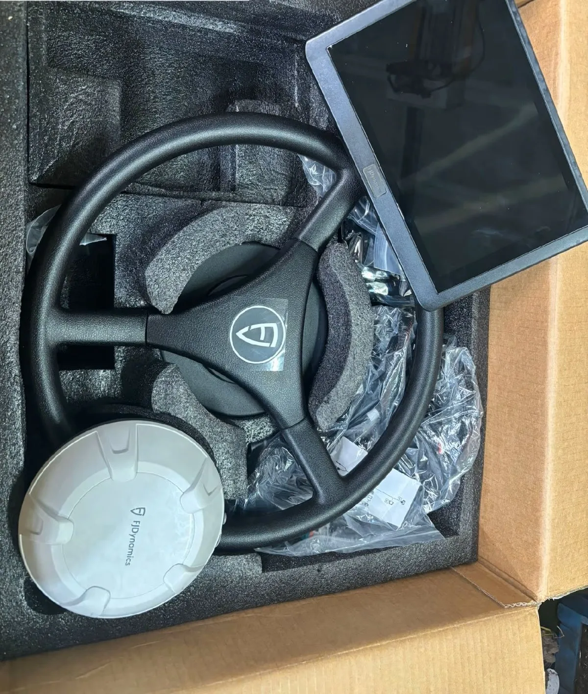 RTK Steering System FJ Dynamics AT2 for Tractors, Combine Harvesters GPS Steering  with Autopilot for Sale