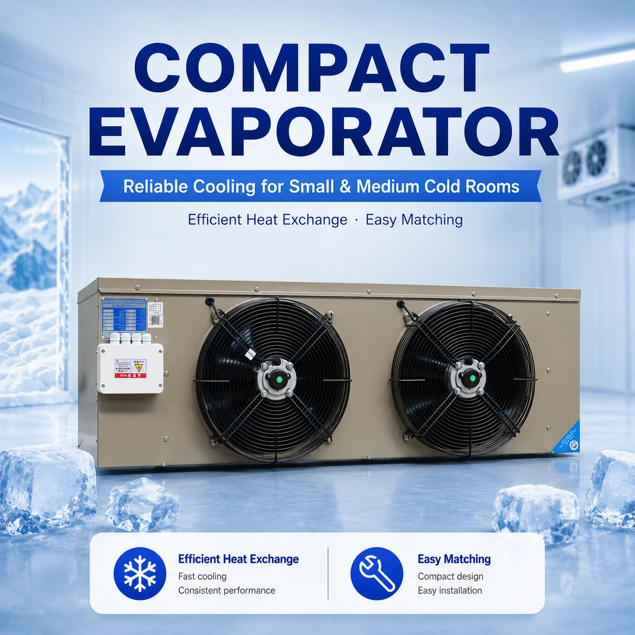 Smart High-performance Air Cooler, 220 V, Electric - detail 2
