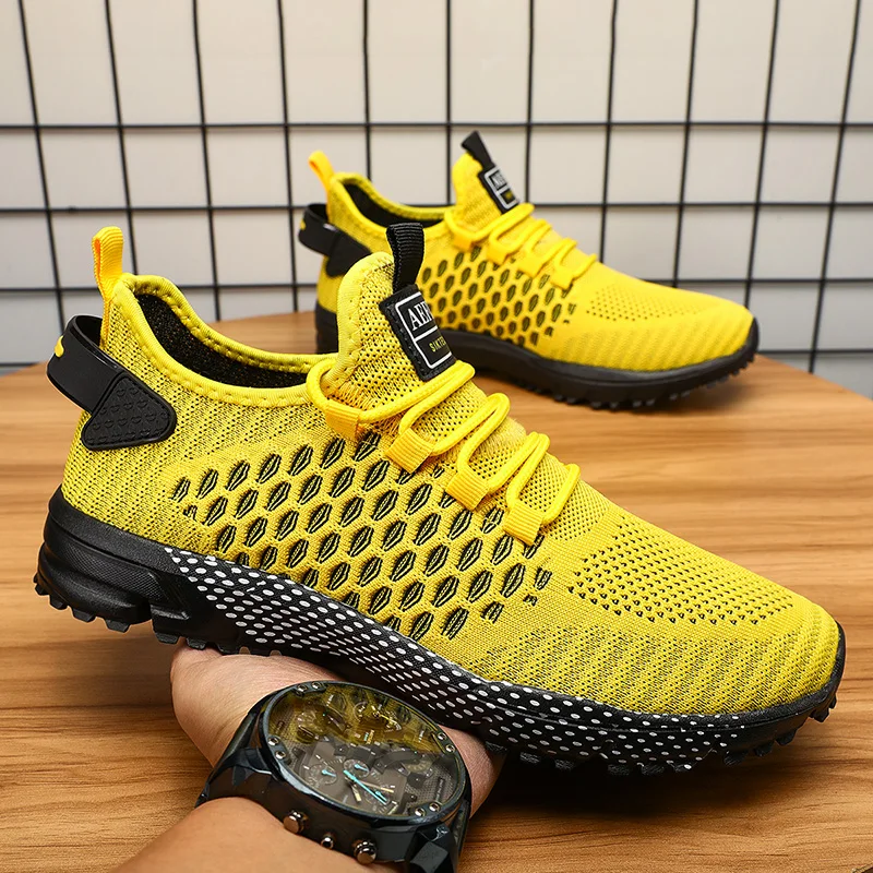 Brand Logo Customize Plus Size US 13 EU 47 Man Lightweight Tenis Casual Sports Sneakers Mesh Running Walking Shoes for Men