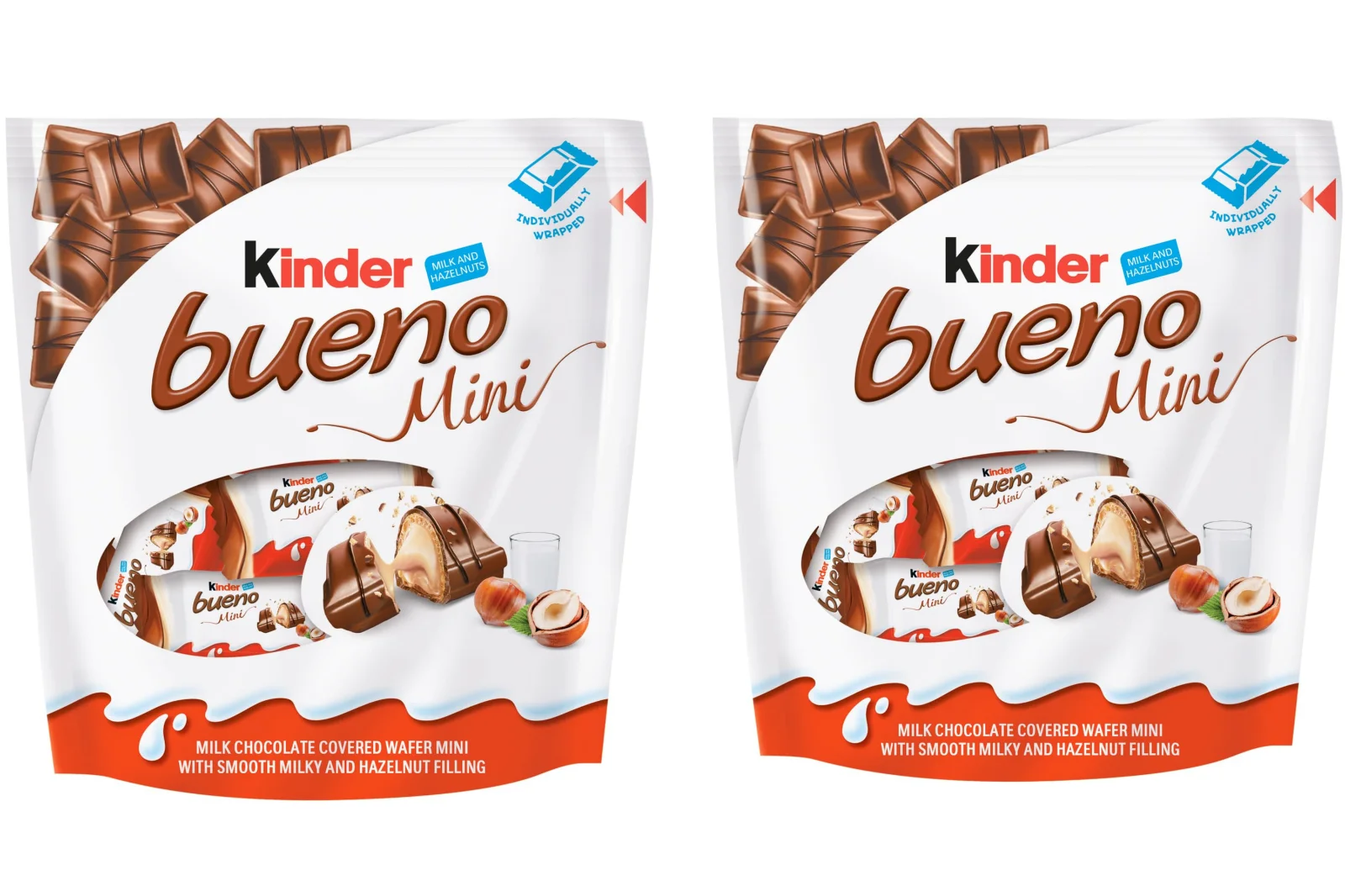 Bulk Supply Kinder Bueno White Chocolate Bar 39g Milk And Hazelnut ...