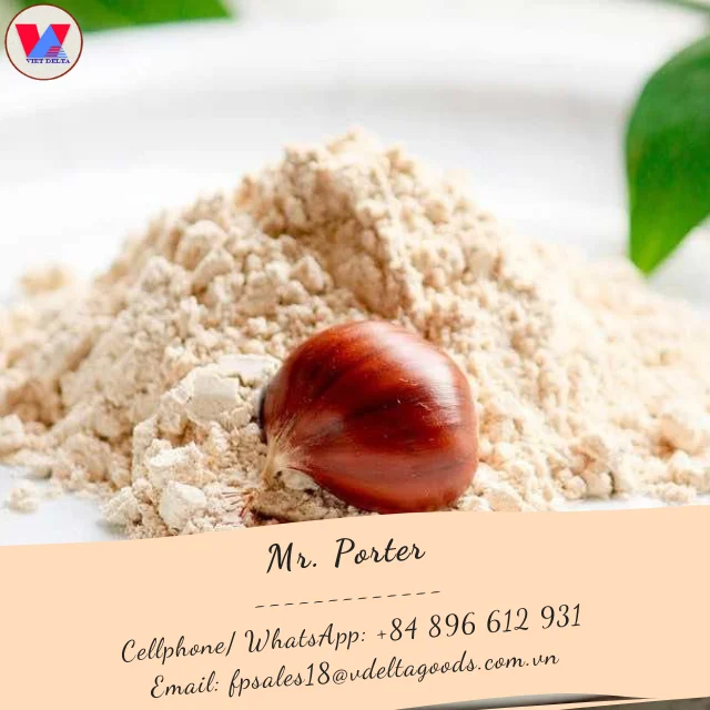 Natural Export Standard Water Chestnut Powder/ Water Chestnut Flour Use for Food Factory  / Holiday