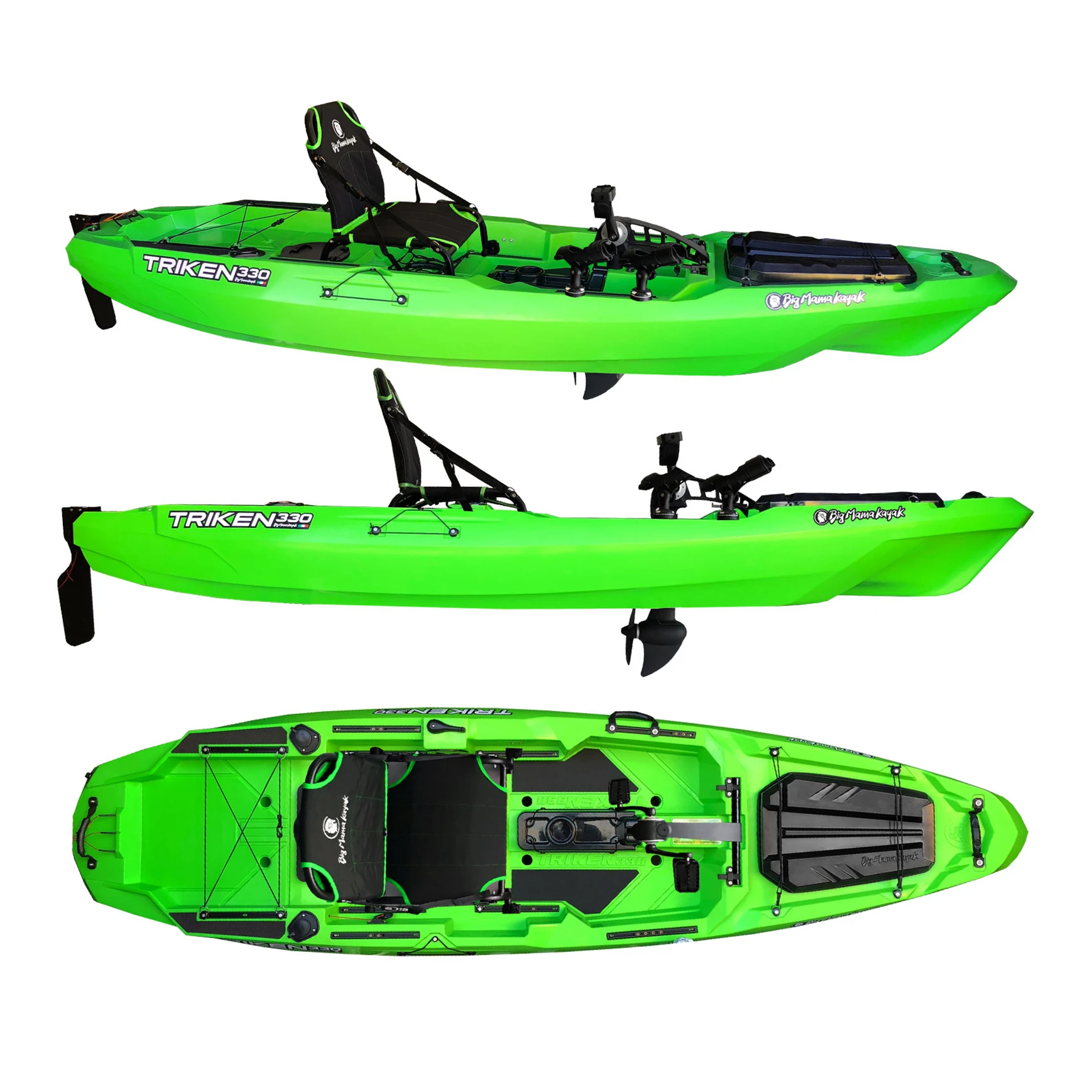 Made In Italy The Best Pedal Drive Fishing Kayak For One Person With