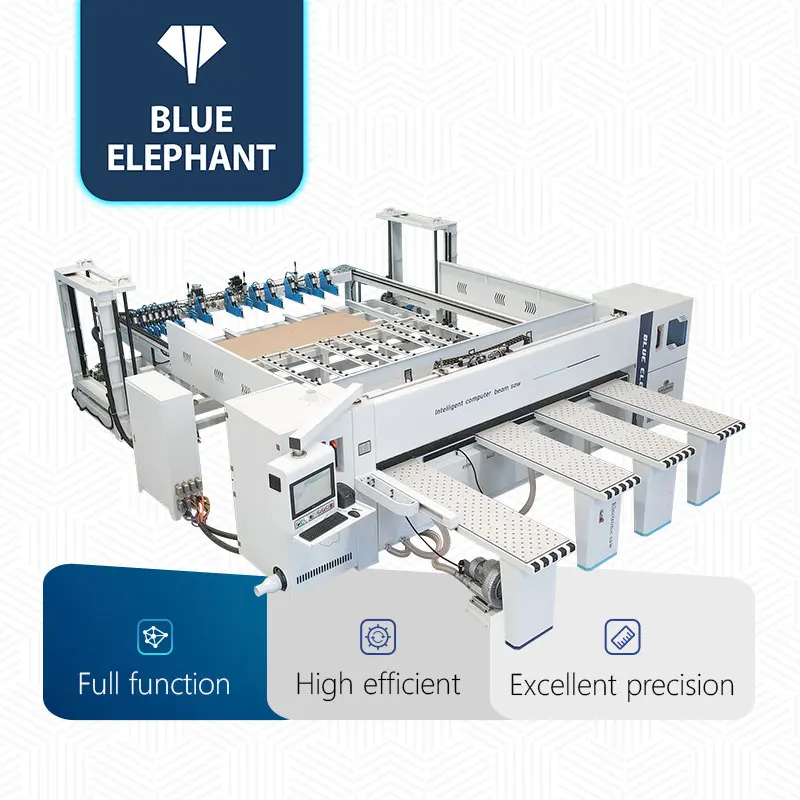 Rear Feeding Panel Saw Automatic Computer Control Cutting Board Saw Plywood Mdf Melamine Saw Cutting Machine for Sale