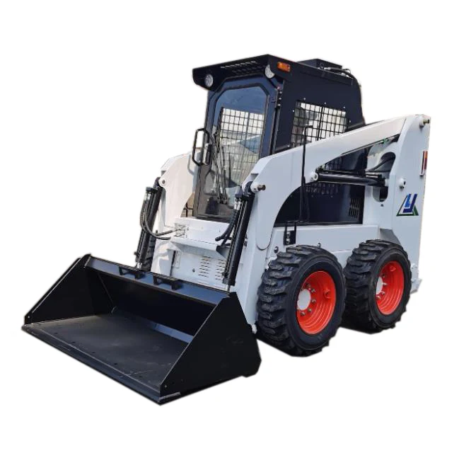 Mini Skid Steer Bucket Mini Wheel Loader Skid Steer Loader Price Stand ...