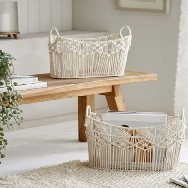 Rope Basket Macrame