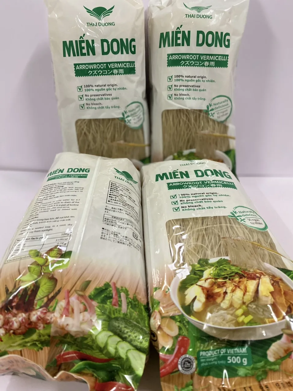 Fresh Rice Vermicelli Taste Well Arrowroot Vermicelli 200g And 500g Prepare Many Dishes Ready