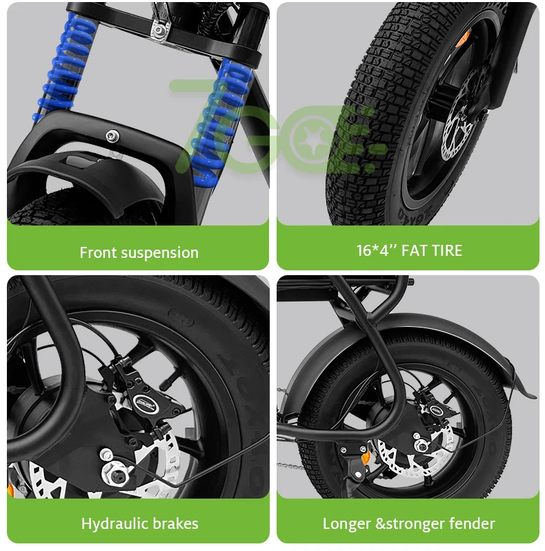7go EU USA Dutch Warehouse Retro Dirt Super Electric Mountain Bicycle ...