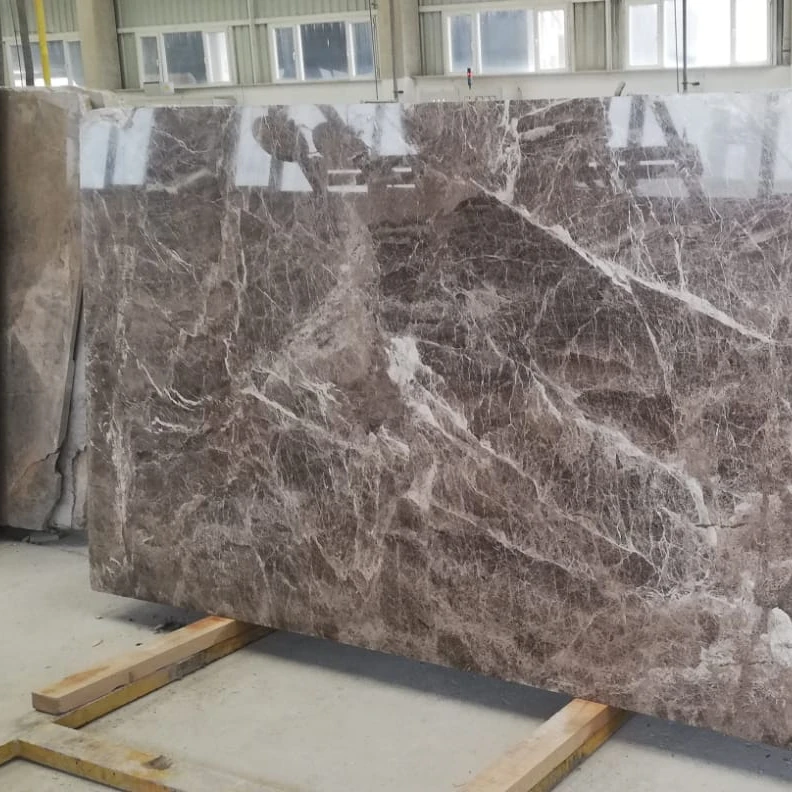 Brown Marble Natural Stone Light and Dark Emperador Marble Mosaic Tiles for Floor and Walls Jeffrey Court English Stone Emperado