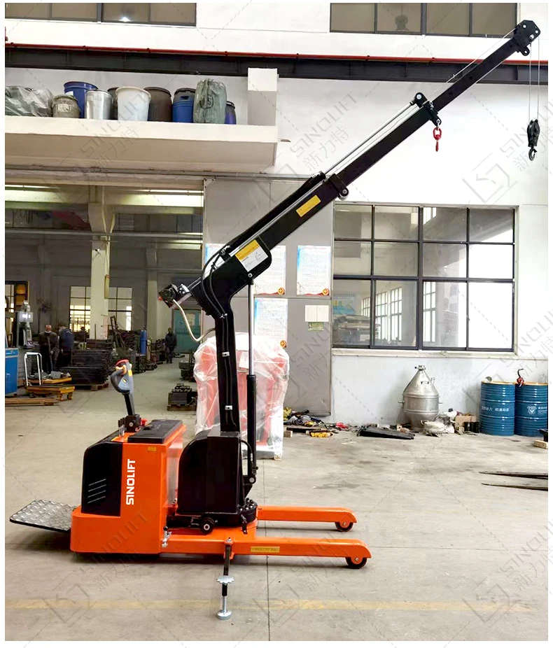 SINOLIFT YLF01 - 1 Ton Hydraulic Electric Crane for Lifting