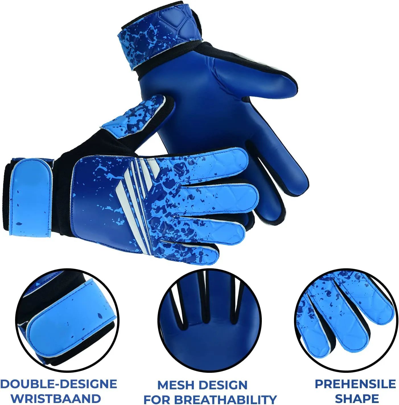 Guantes de portero de fútbol de edición limitada | El mejor regalo para  guantes de portero de fútbol para niños, jóvenes, adultos y hombres,  guantes