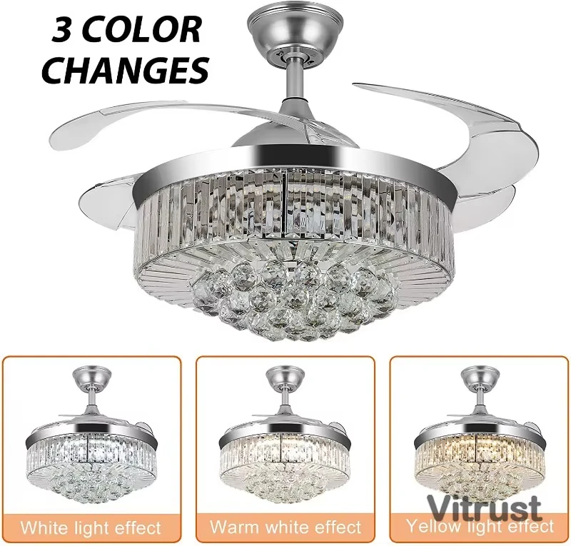 Ceiling Fan, LED, 8222-5 - detail 8