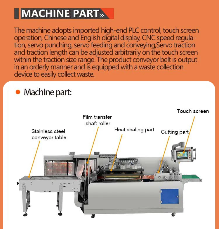 Automatic Horizontal Bagging Machine Children's Mosquito Repellent Patch 4-side Sealing Bag Packaging Machine