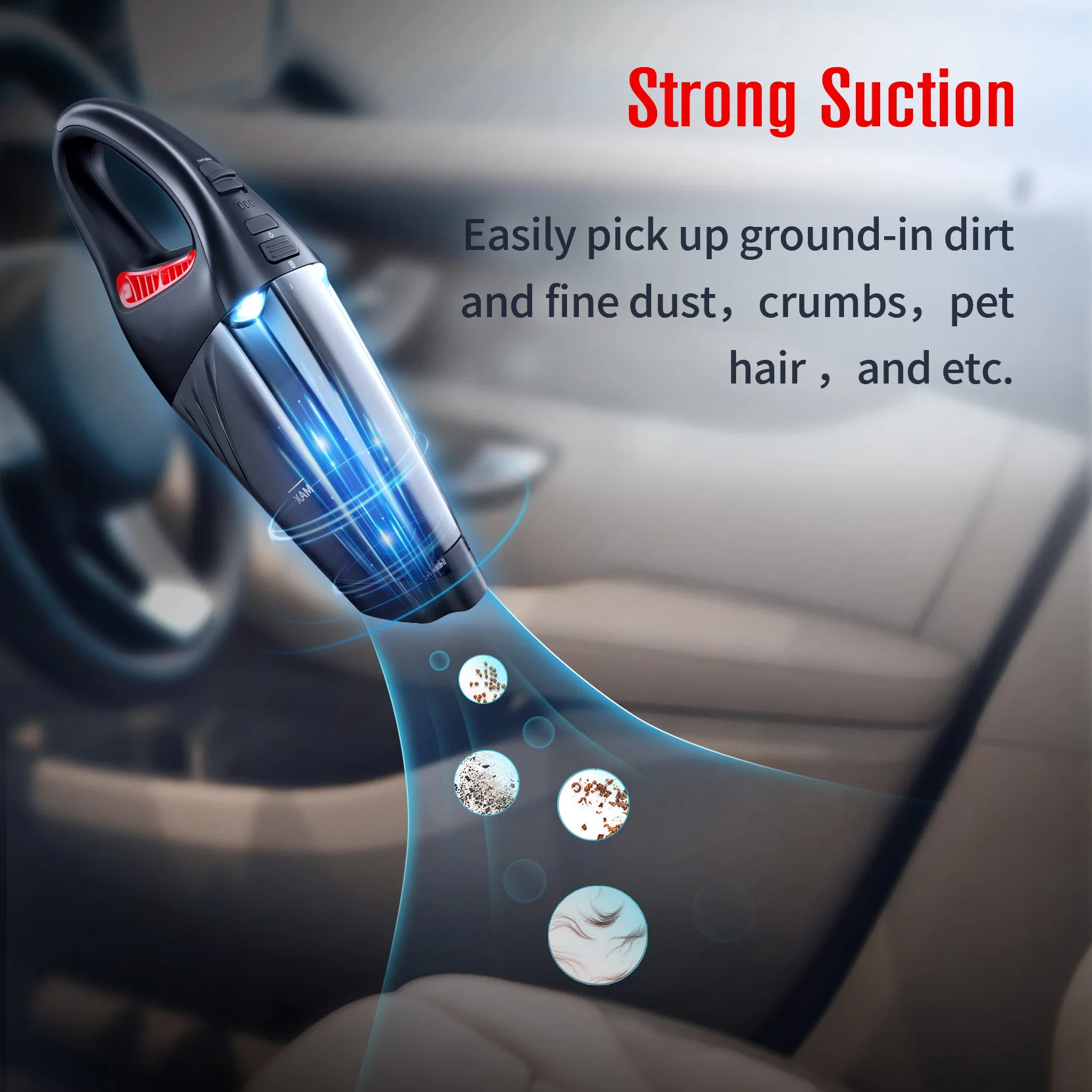 Горячая Распродажа Беспроводная портативная плавающая селфи-палка Пылесос портативный щетка для удаления пыли с автомобиля очиститель