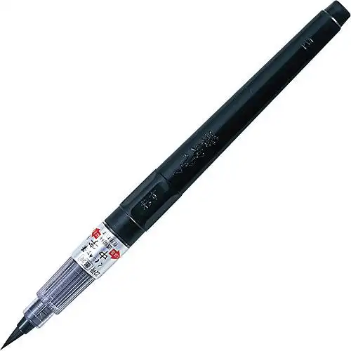[KURETAKE] Kuretake Brush Pen (No.22) for Lettering Calligraphy Illustration Art Writing Sketching Outlining AP-Certifie