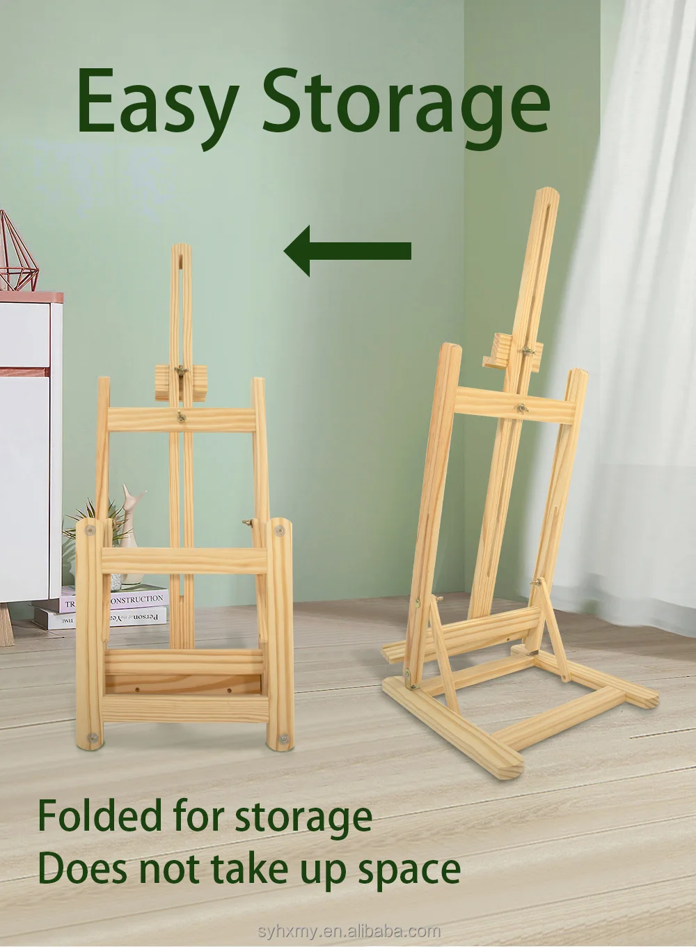 Hshaped Desktop Easel Adjustable Studio Art Easel Painting Display Stand Easels For Artist