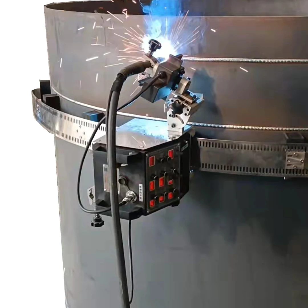 Horizontal and Vertical Seam Welding Machine with MIG Welder Power Source