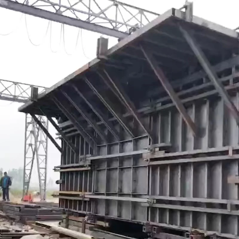 Quick Assembled Prefabricated Concrete Formwork Module House Production Line