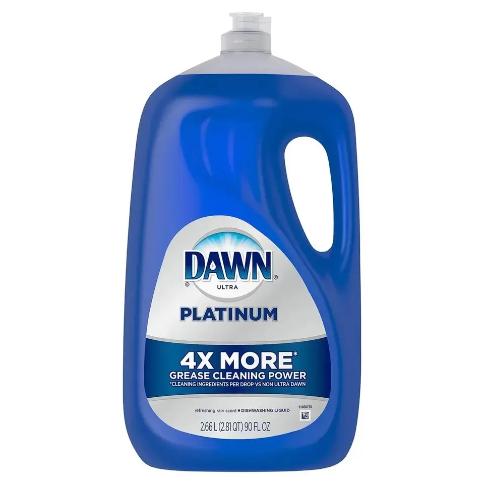 Dawn Platinum Dishwashing Liquid Dish Soap,Refreshing Rain (90 Ounce